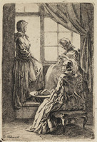 TvB G 4064
          <br/>
          Drie dames voor het raam
          <br/>
          <em>Chodowiecki, Daniel Nikolaus (1726 - 1801)</em>